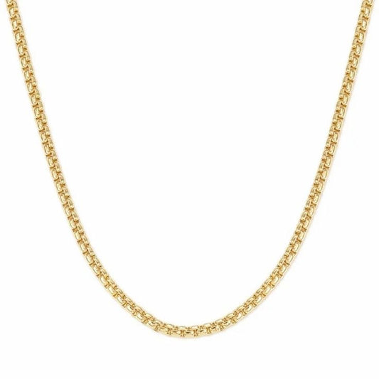 Box Chain, Gold Vermeil (2.5mm)