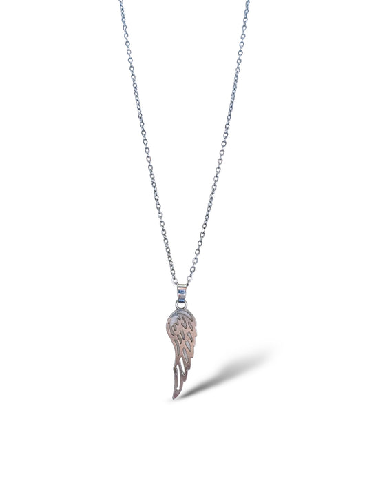 Wing Pendant, Sterling Silver