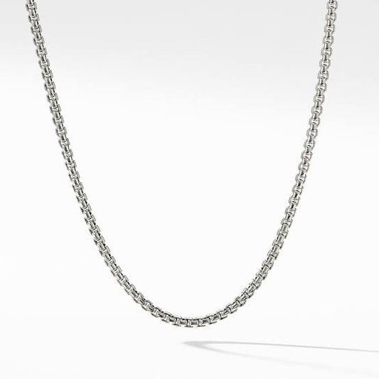 Box Chain, Sterling Silver (2.5mm)