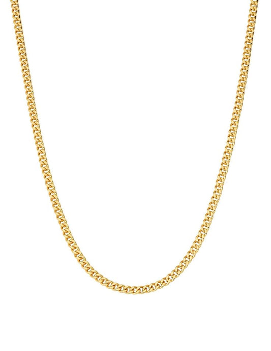 Curb Chain, Gold Vermeil (3mm)